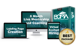Business Online Marketing 6 Month Mentorship Program